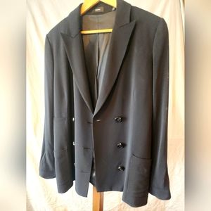 Theory Blazer Black Size Ten
